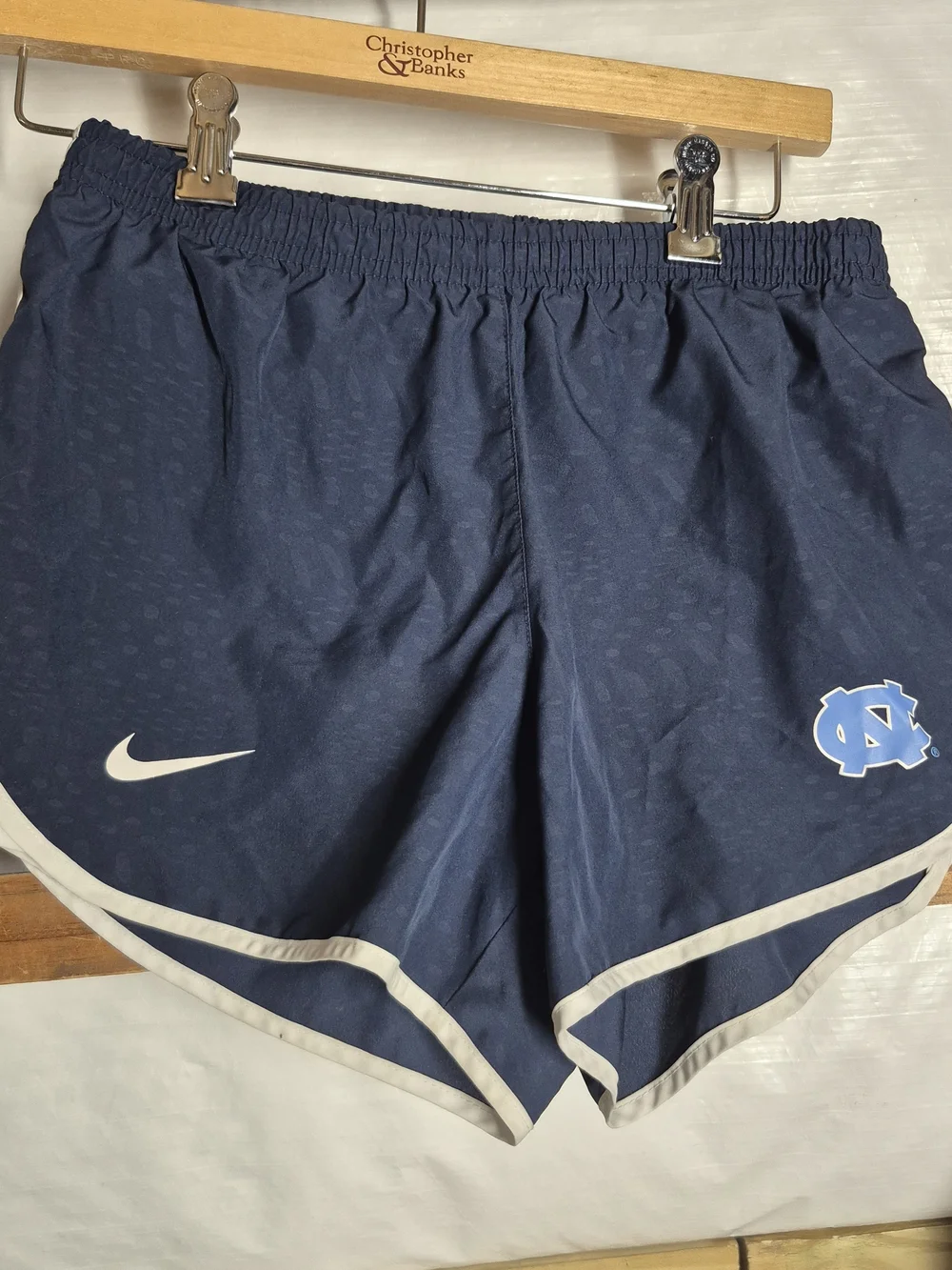 Nike Women's Navy UNC Running Shorts